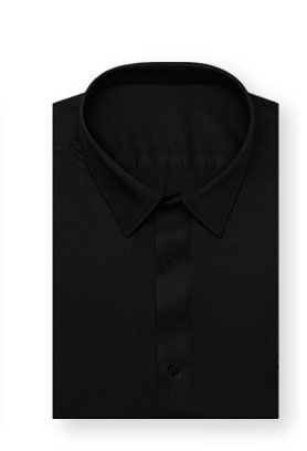 Рубашка с коротким рукавом MatchU Still Smart Custom Bamboo Fiber (Black/Черный) 