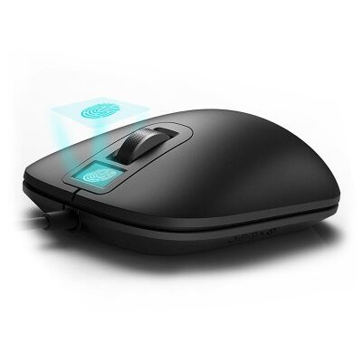 Компьютерная мышь Jesis Smart Fingerprint Mouse (Black/Черный) - 2